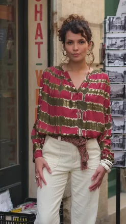 LA PETITE ÉTOILE Blouses & Chemisiers|Blouse Amabel Tie&Die
