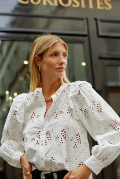 LA PETITE ÉTOILE Blouses & Chemisiers|Blouse Arsine Blanc