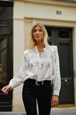 LA PETITE ÉTOILE Blouses & Chemisiers|Blouse Arsine Blanc
