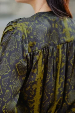 LA PETITE ÉTOILE Blouses & Chemisiers|Blouse Arso Python