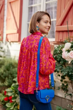 LA PETITE ÉTOILE Blouses & Chemisiers|Blouse Joao Rose/Orange