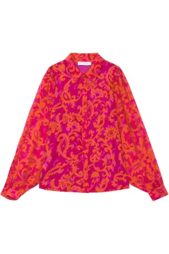 LA PETITE ÉTOILE Blouses & Chemisiers|Blouse Joao Rose/Orange