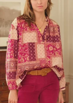 LA PETITE ÉTOILE Blouses & Chemisiers|Blouse Kiana Patchwork