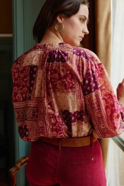 LA PETITE ÉTOILE Blouses & Chemisiers|Blouse Kiana Patchwork
