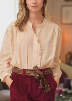 LA PETITE ÉTOILE Blouses & Chemisiers|Blouse Lonia Poudre Raye