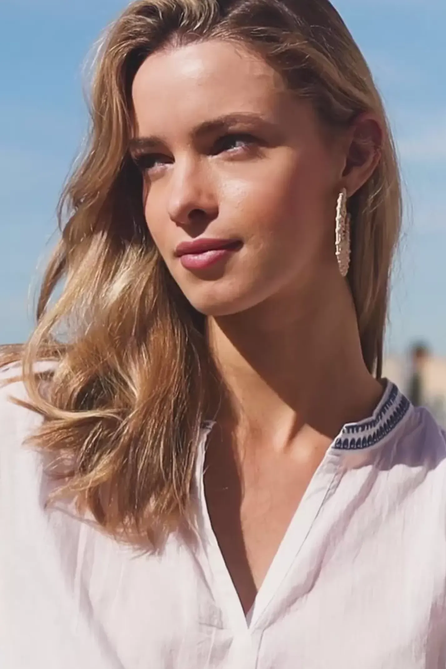 LA PETITE ÉTOILE Blouses & Chemisiers|Blouse Monika Blanc