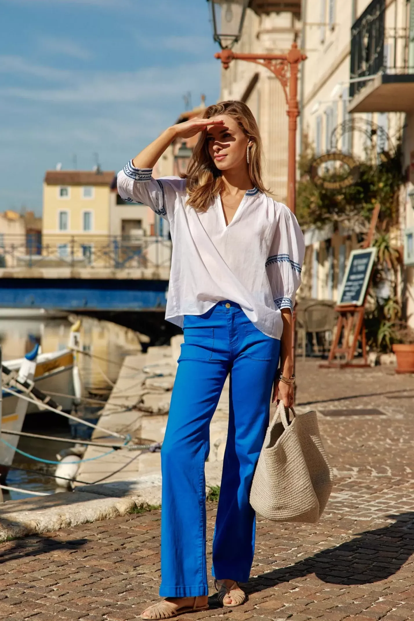 LA PETITE ÉTOILE Blouses & Chemisiers|Blouse Monika Blanc