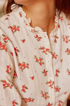 LA PETITE ÉTOILE Blouses & Chemisiers|Blouse Olympa Ecru