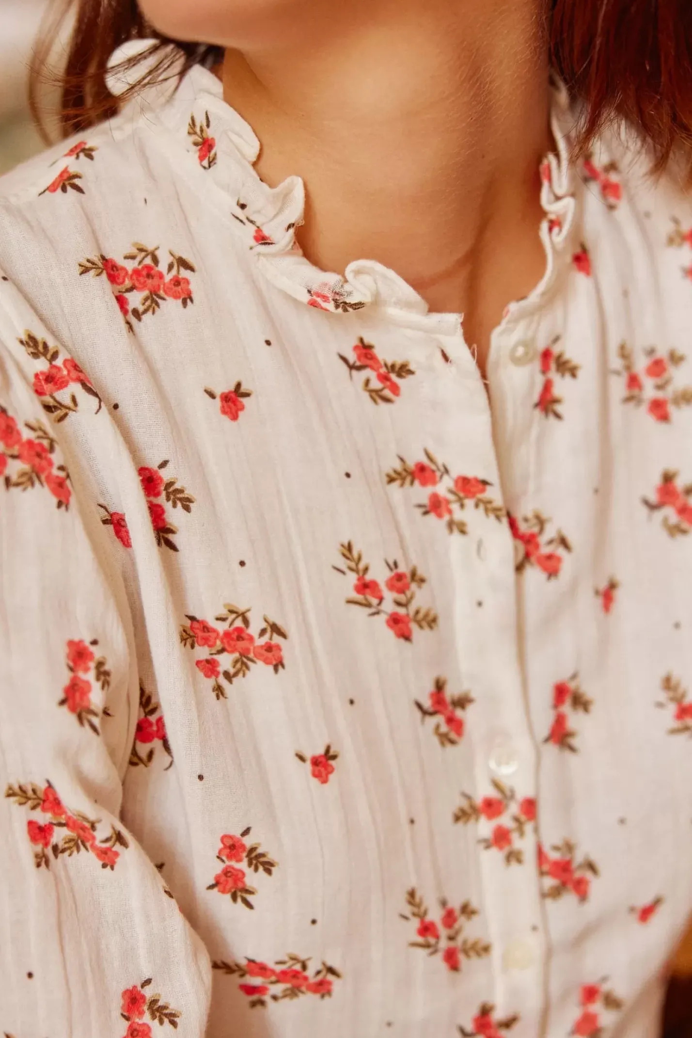 LA PETITE ÉTOILE Blouses & Chemisiers|Blouse Olympa Ecru