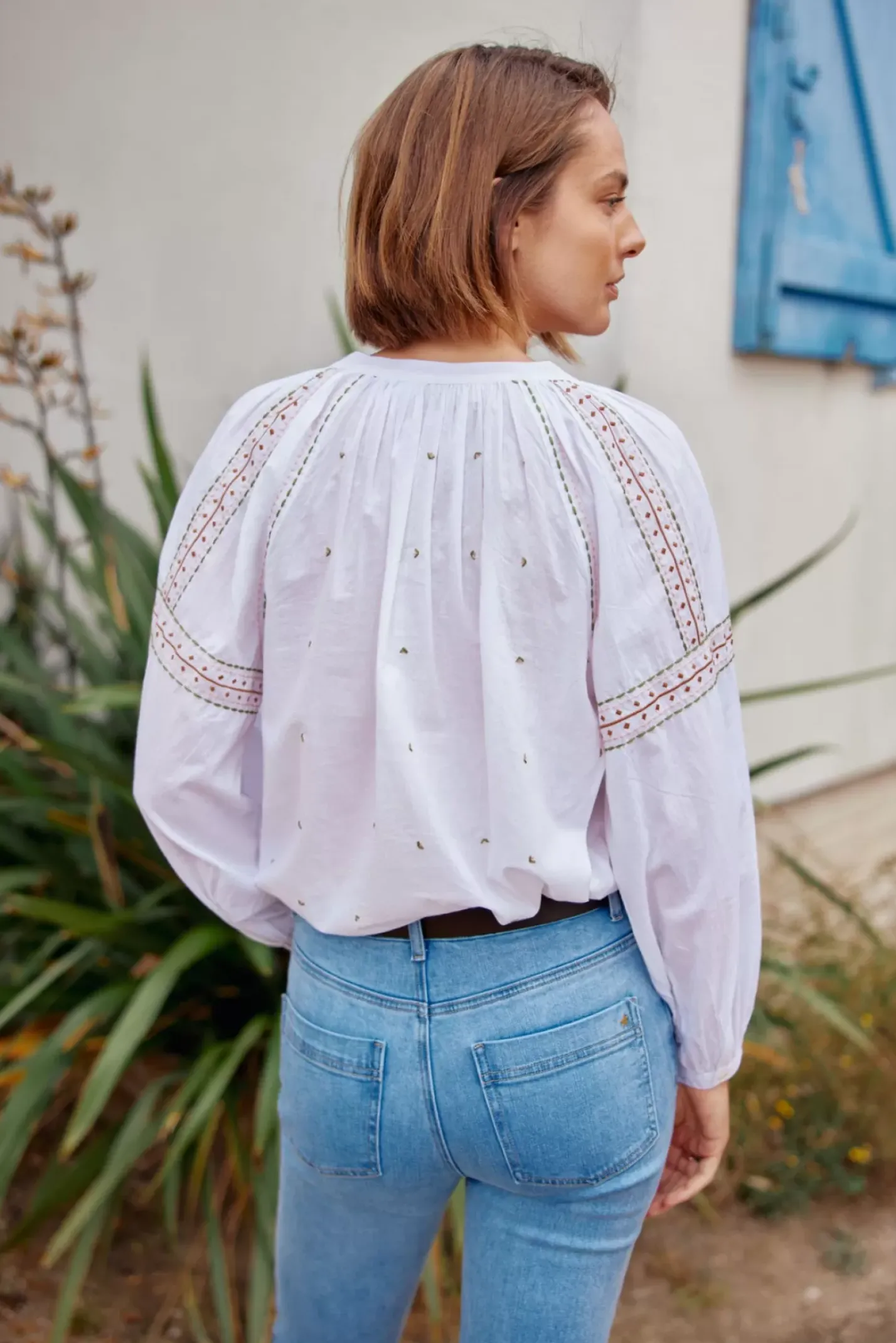 LA PETITE ÉTOILE Blouses & Chemisiers|Blouse Sloane Ecru
