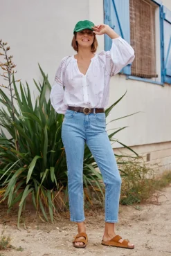 LA PETITE ÉTOILE Blouses & Chemisiers|Blouse Sloane Ecru