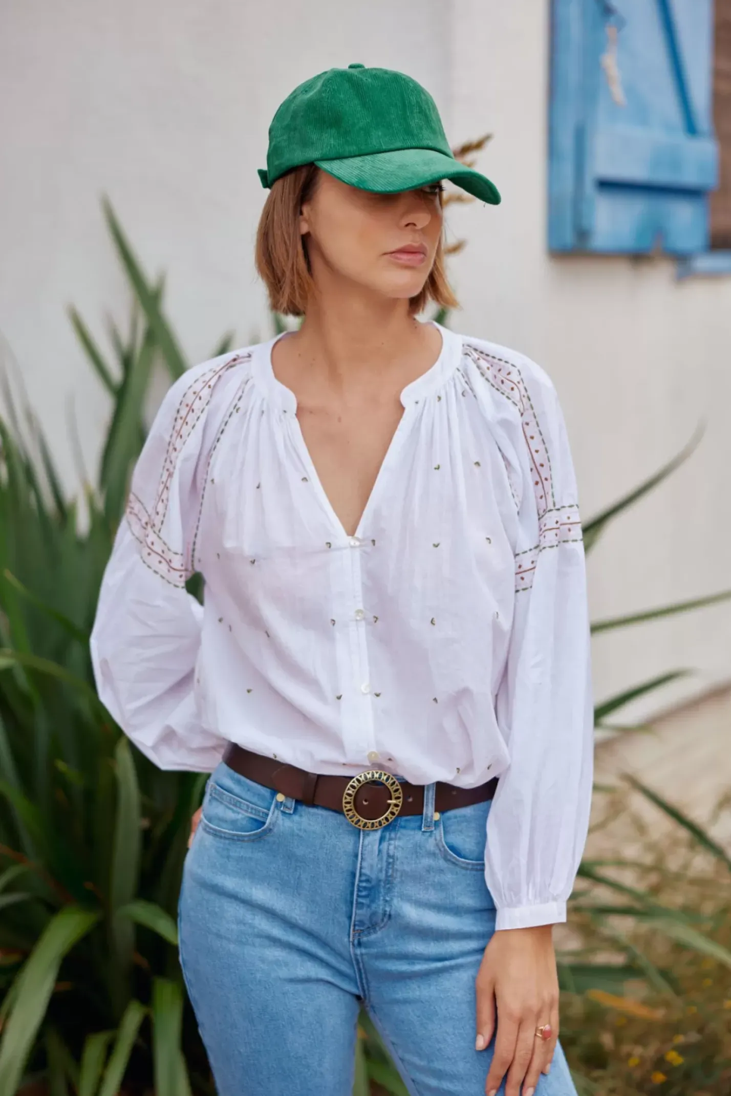 LA PETITE ÉTOILE Blouses & Chemisiers|Blouse Sloane Ecru