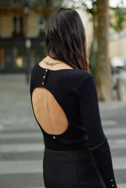 LA PETITE ÉTOILE Tops|Body Dario Noir