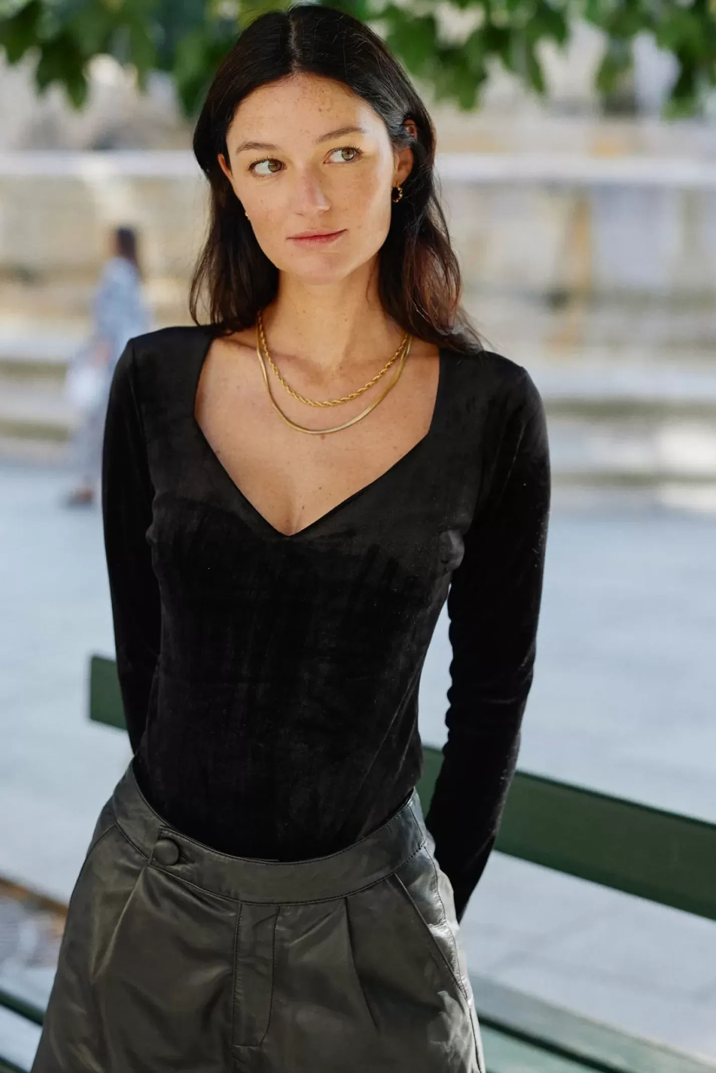 LA PETITE ÉTOILE Tops|Body Imara Noir