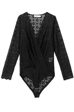 LA PETITE ÉTOILE Tops|Body Izara Noir