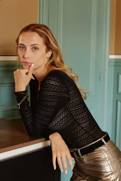 LA PETITE ÉTOILE Tops|Body Lanya Noir