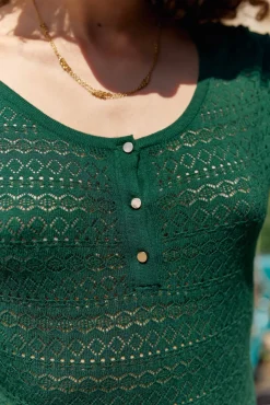 LA PETITE ÉTOILE Tops|Body Lanya Vert