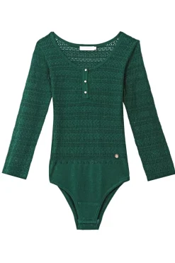 LA PETITE ÉTOILE Tops|Body Lanya Vert