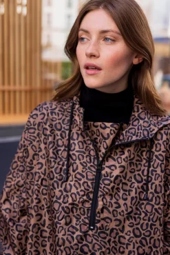 LA PETITE ÉTOILE Manteaux & Vestes|Cape De Pluie Karl Leopard