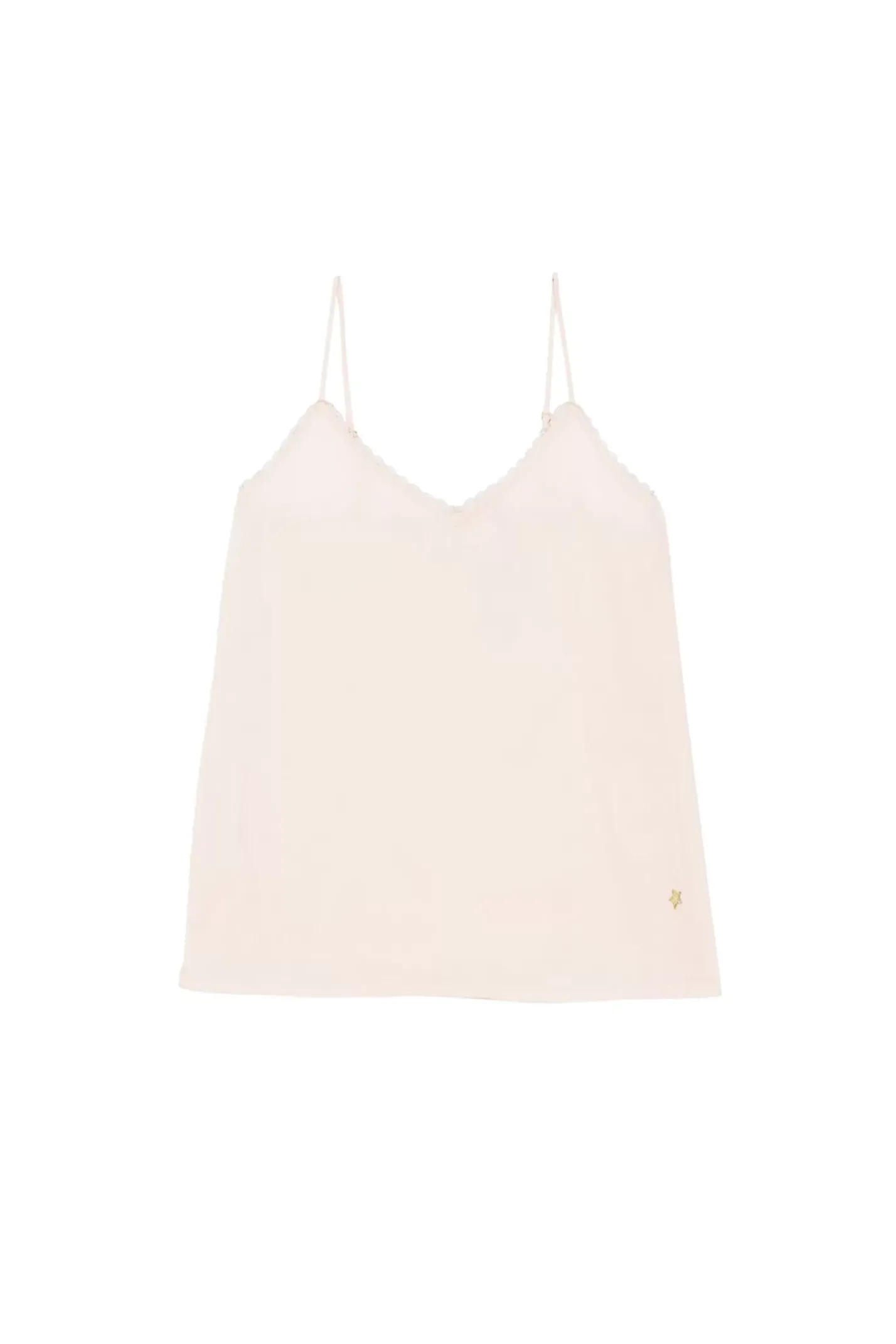 LA PETITE ÉTOILE Les Pyjamas|Caraco Et Shorty Set Botsy Champagne