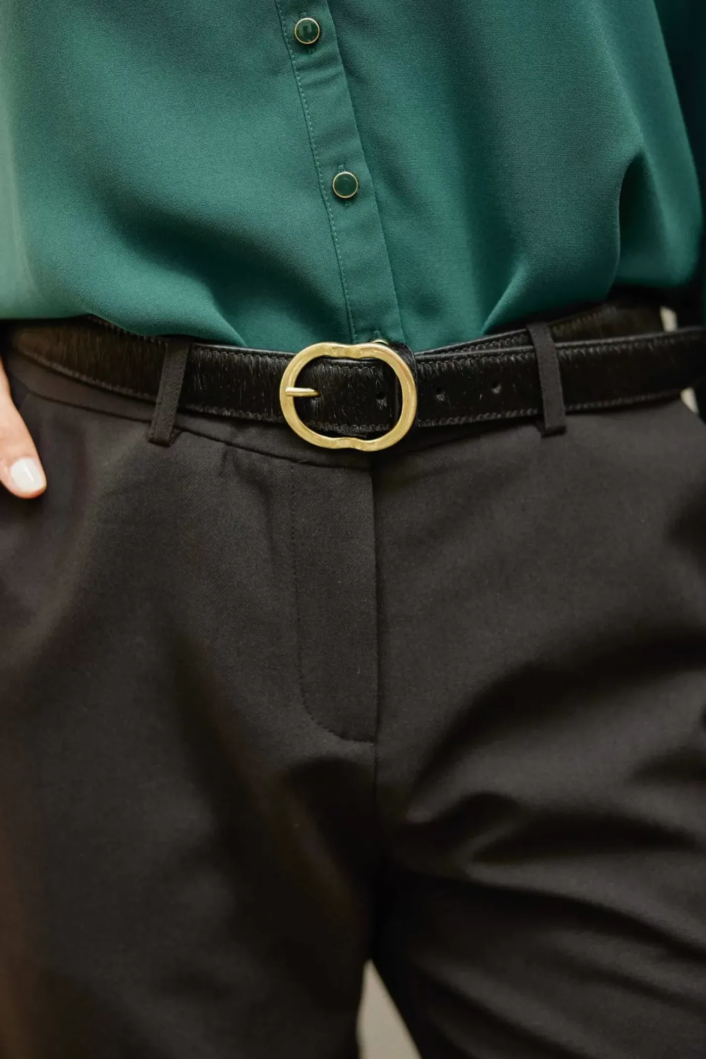 LA PETITE ÉTOILE Accessoires|Ceinture Aglae Noir