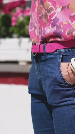 LA PETITE ÉTOILE Accessoires|Ceinture Dixon Fuchsia