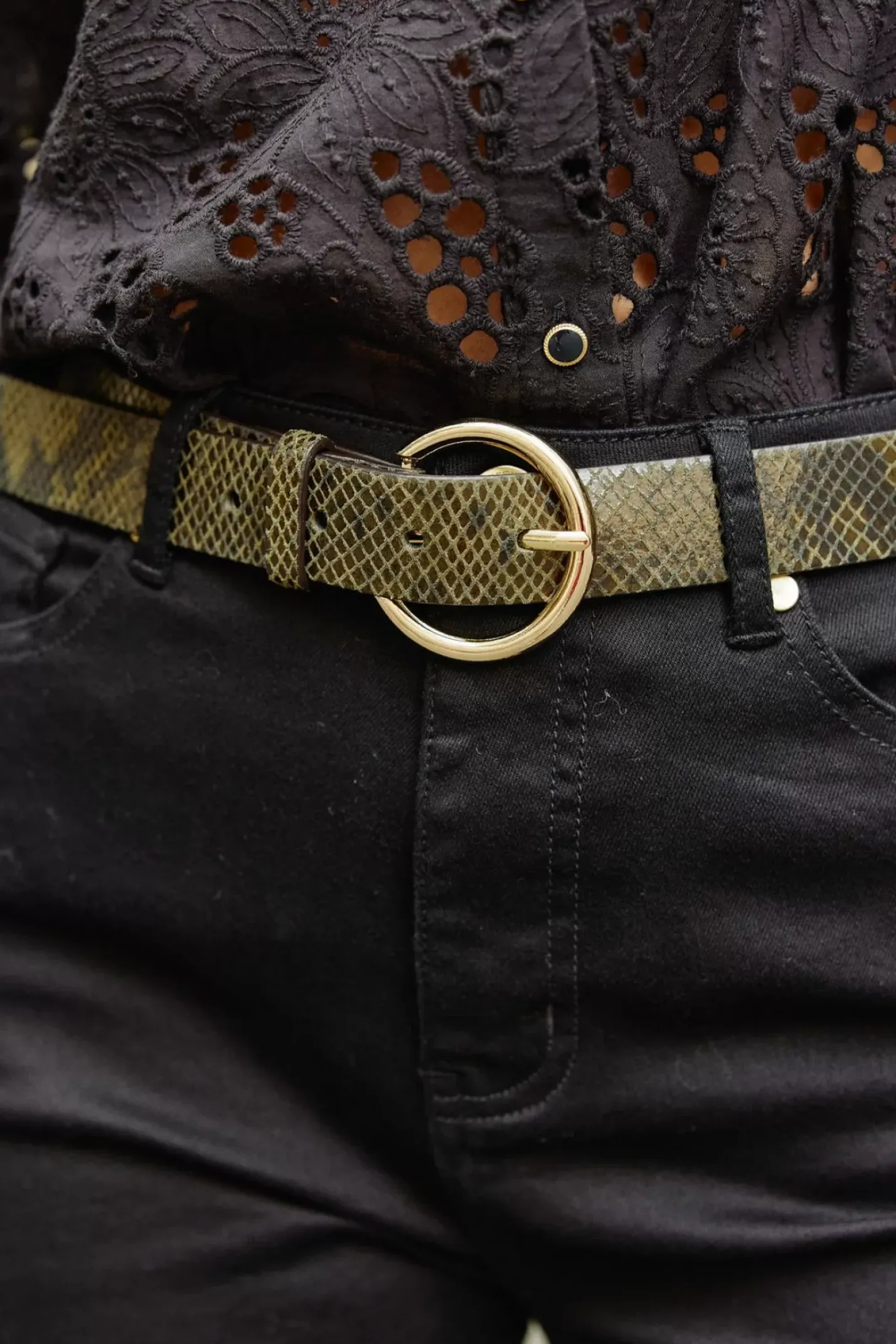 LA PETITE ÉTOILE Accessoires|Ceinture Dixon S Kaki