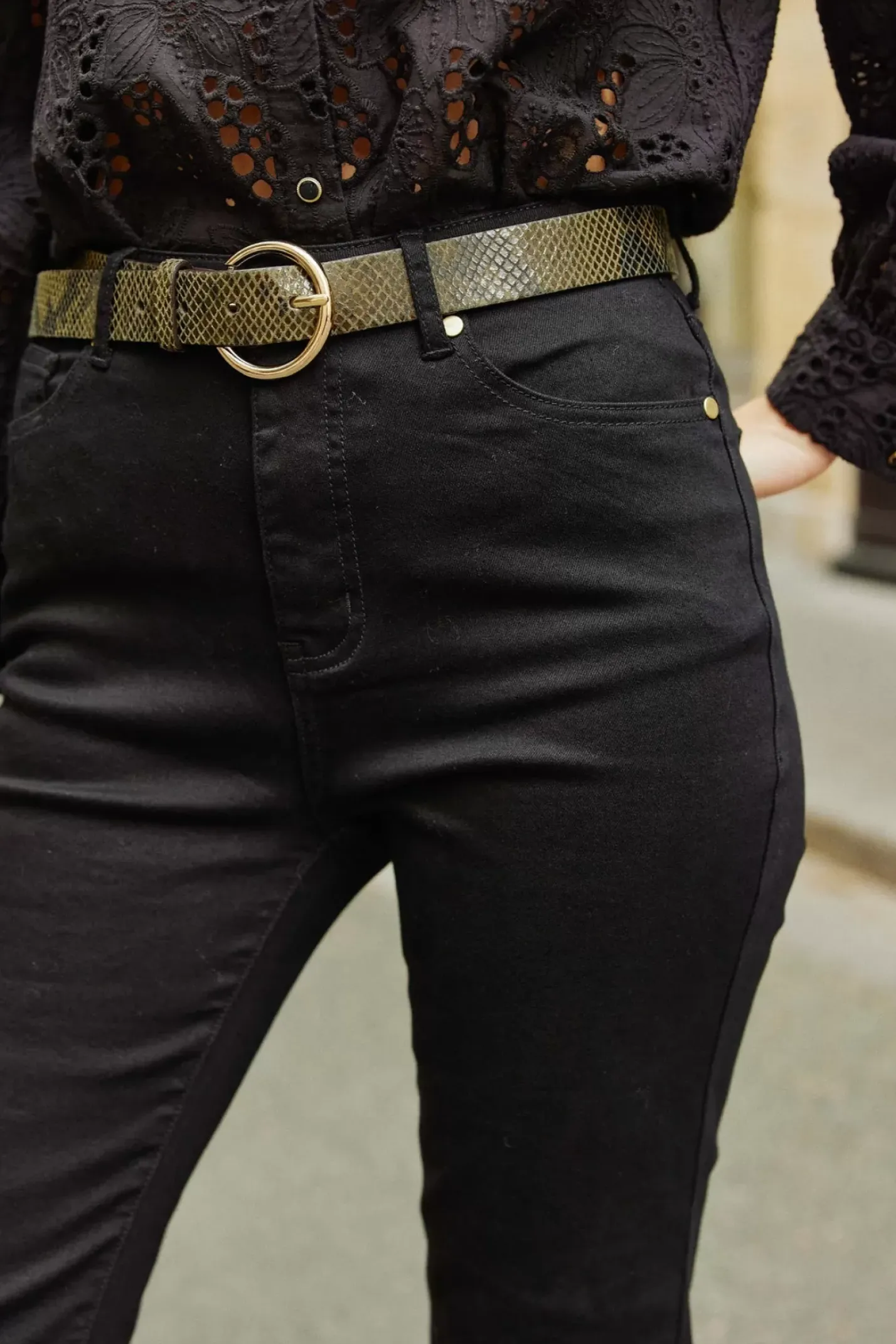 LA PETITE ÉTOILE Accessoires|Ceinture Dixon S Kaki