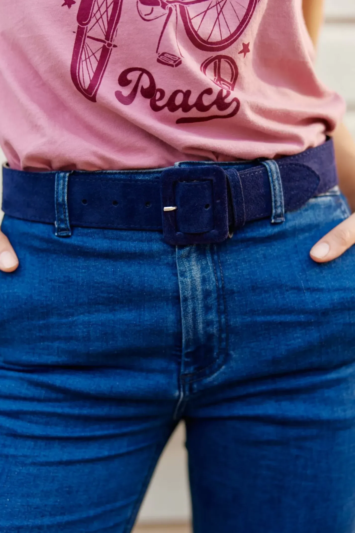 LA PETITE ÉTOILE Accessoires|Ceinture Elma Marine