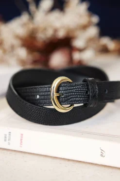 LA PETITE ÉTOILE Accessoires|Ceinture Tyron Noir