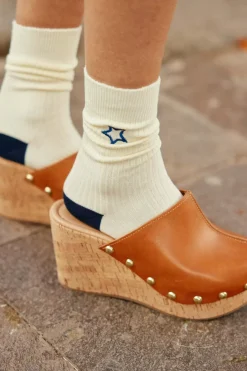 LA PETITE ÉTOILE Accessoires|Chaussette Cristina B Vert