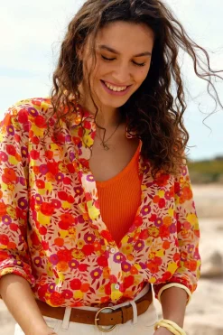 LA PETITE ÉTOILE Blouses & Chemisiers|Chemise Cosmos Floral