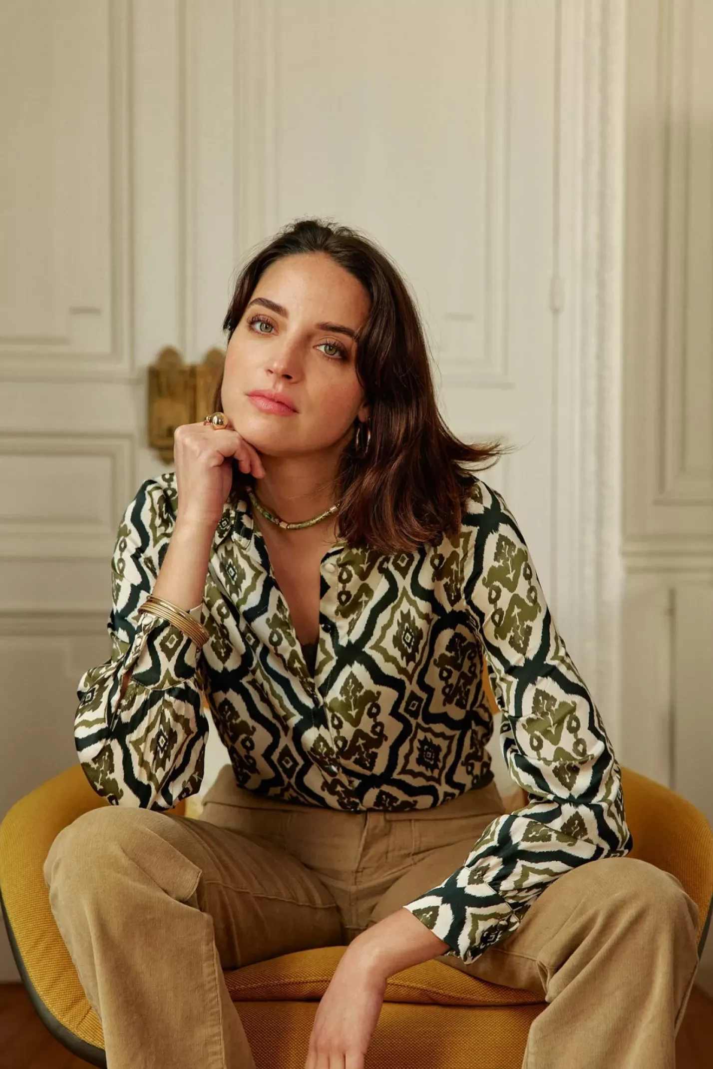 LA PETITE ÉTOILE Blouses & Chemisiers|Chemise Sanda Vert