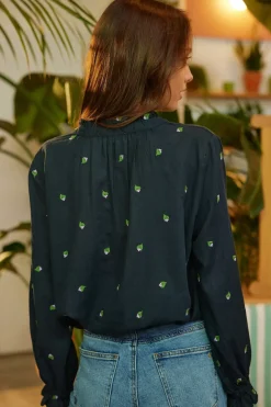LA PETITE ÉTOILE Blouses & Chemisiers|Chemisier Imanol Marine
