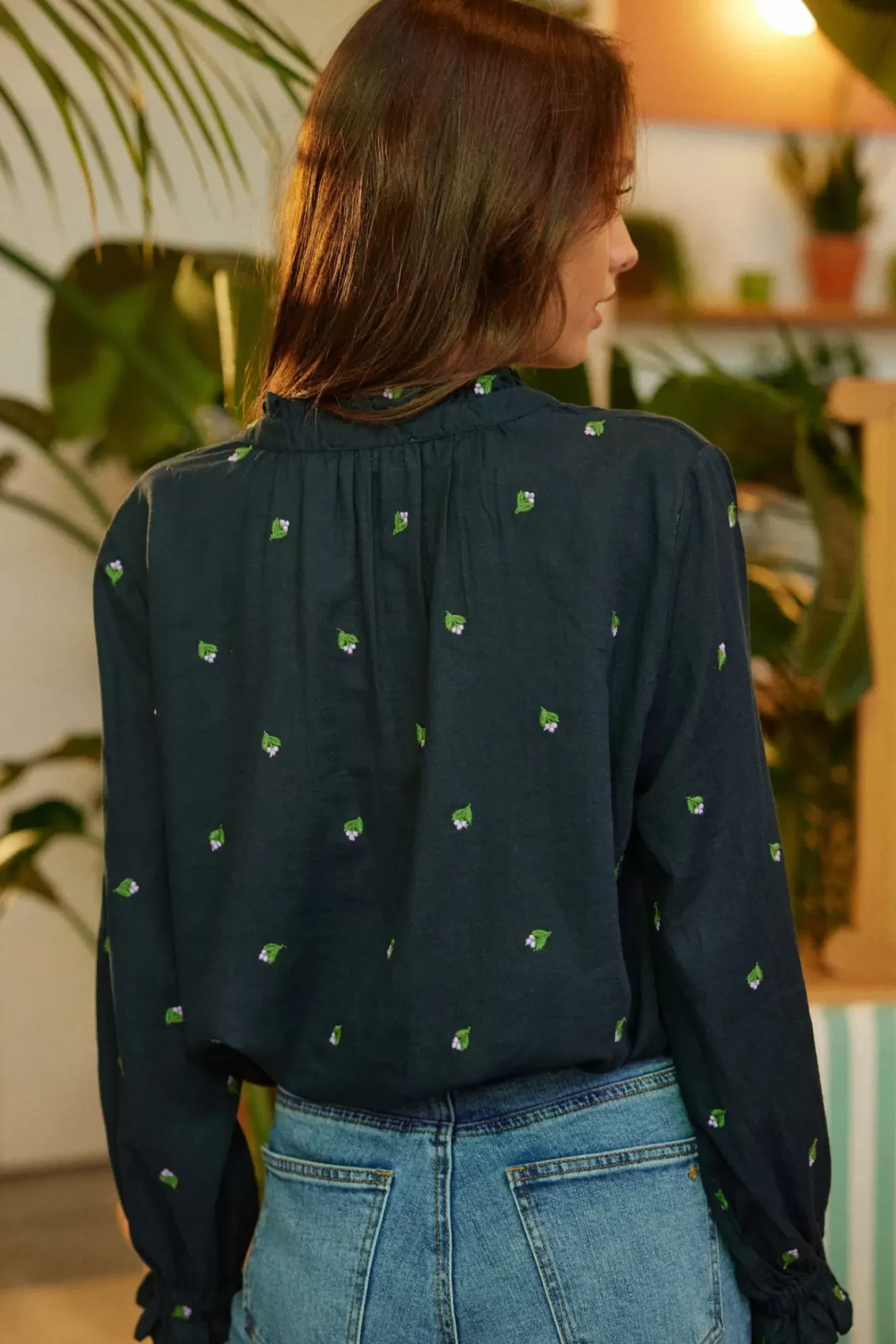 LA PETITE ÉTOILE Blouses & Chemisiers|Chemisier Imanol Marine