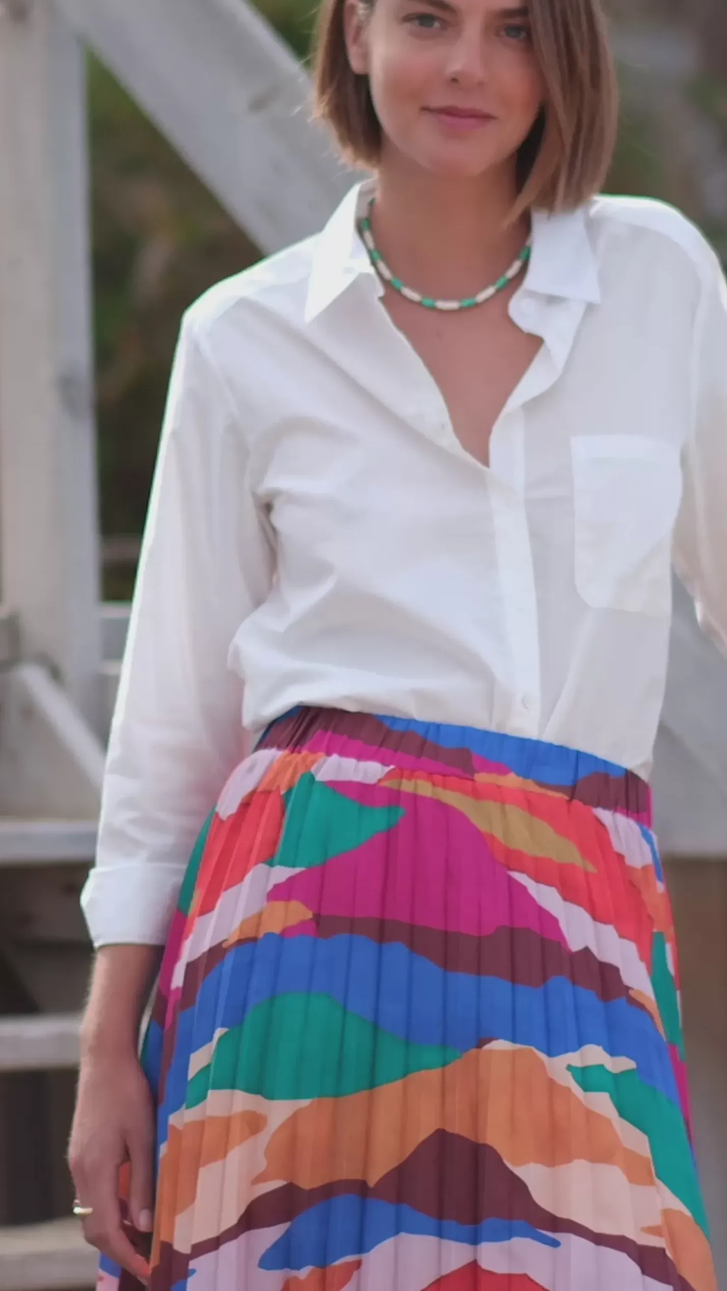 LA PETITE ÉTOILE Blouses & Chemisiers|Chemisier Scarlett Blanc
