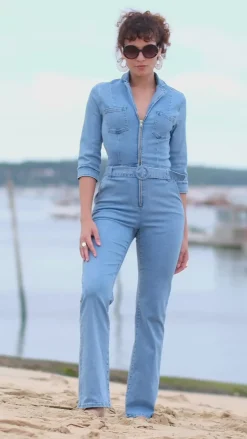 LA PETITE ÉTOILE Robes & Combinaisons|Combi-Pantalon Josaste Stone