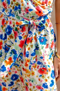 LA PETITE ÉTOILE Robes & Combinaisons|Combi-Pantalon Orchide Floral