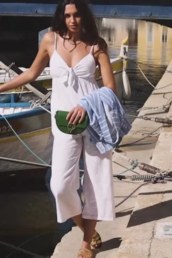 LA PETITE ÉTOILE Robes & Combinaisons|Combi-Pantalon Stellia Blanc