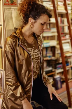 LA PETITE ÉTOILE Manteaux & Vestes|Coupe-Vent Rainy Long Bronze