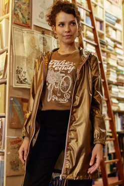 LA PETITE ÉTOILE Manteaux & Vestes|Coupe-Vent Rainy Long Bronze