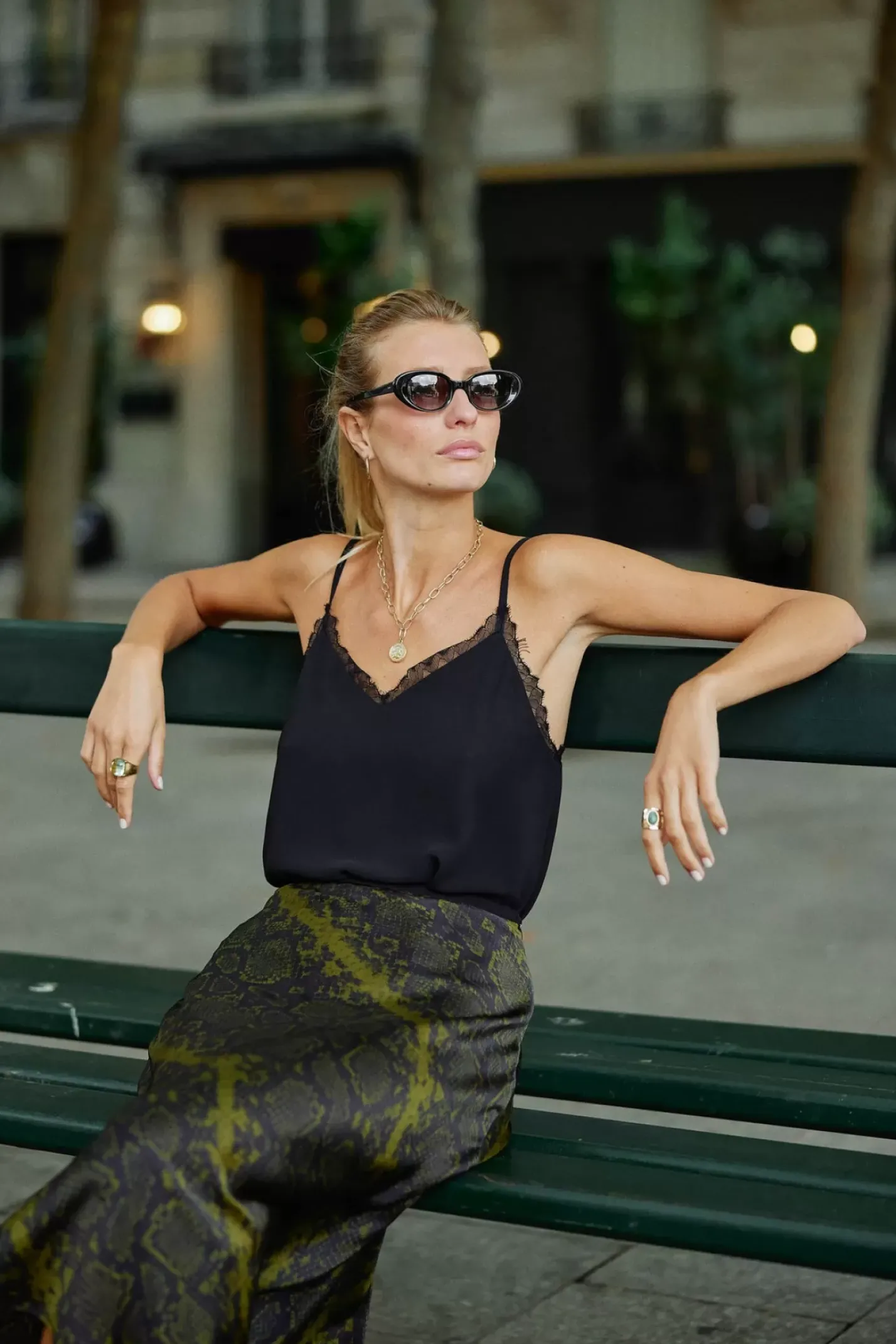 LA PETITE ÉTOILE Tops|Debardeur Anika Noir