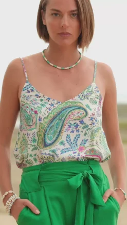 LA PETITE ÉTOILE Tops|Debardeur Juva Cachemire