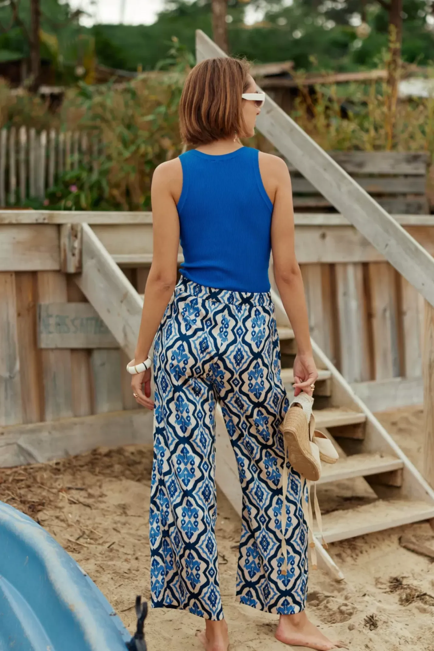LA PETITE ÉTOILE Tops|Debardeur Lorano Bleu