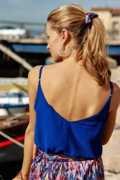 LA PETITE ÉTOILE Tops|Debardeur Lyra Bleu