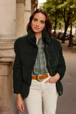 LA PETITE ÉTOILE Manteaux & Vestes|Doudoune Aulex Vert Fonce