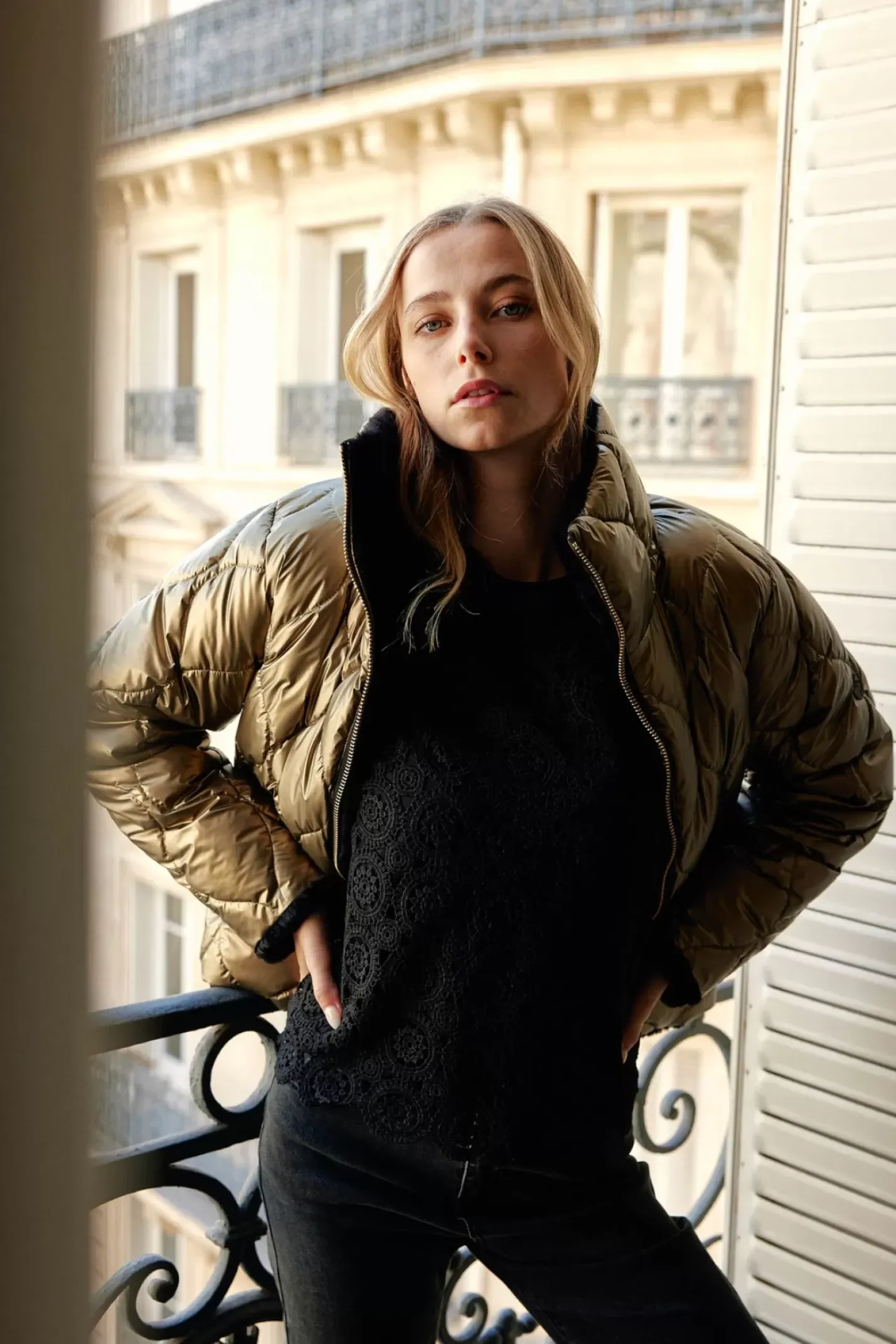 LA PETITE ÉTOILE Manteaux & Vestes|Doudoune Lorizo Or Rose