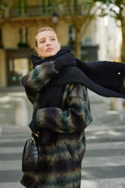 LA PETITE ÉTOILE Accessoires|Echarpe Glenna Noir