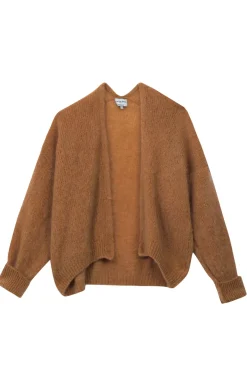 LA PETITE ÉTOILE Mailles|Gilet Monifa Marron
