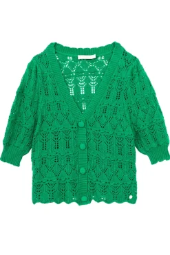 LA PETITE ÉTOILE Mailles|Gilet Rowena Vert